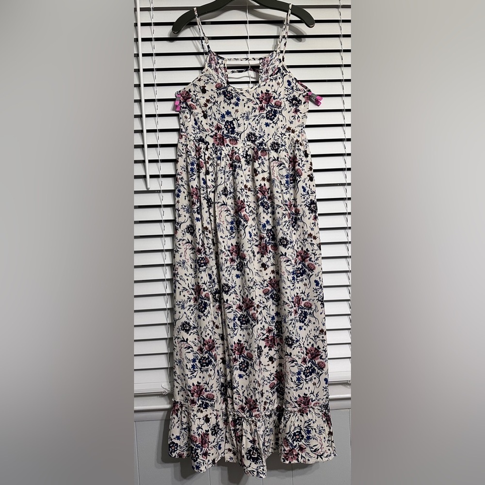 🛍️ Band of Gypsies floral maxi dress Size Medium - Picture 4 of 9